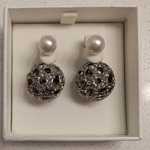 Vintage Style Pearl Earrings